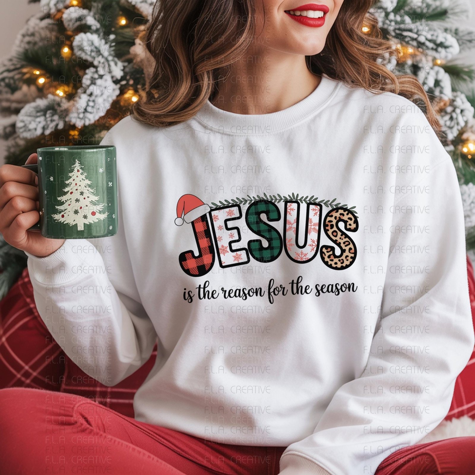 Jesus is the Reason For the Season PNG (Digital Download) - Image 3