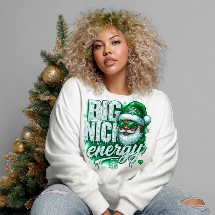 Big Nick Energy Christmas PNG | Urban Holiday Humor Sublimation Design (Instant Dowload)