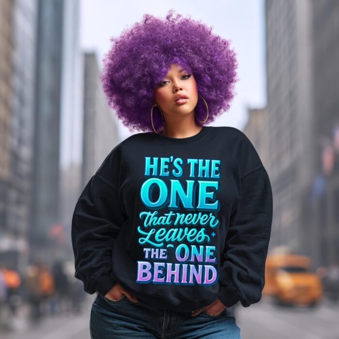 Christian PNG “He’s the One” Bible Verse Inspired Shirt Design | Faith Sublimation Art for DTF & Print | Instant Digital Download File