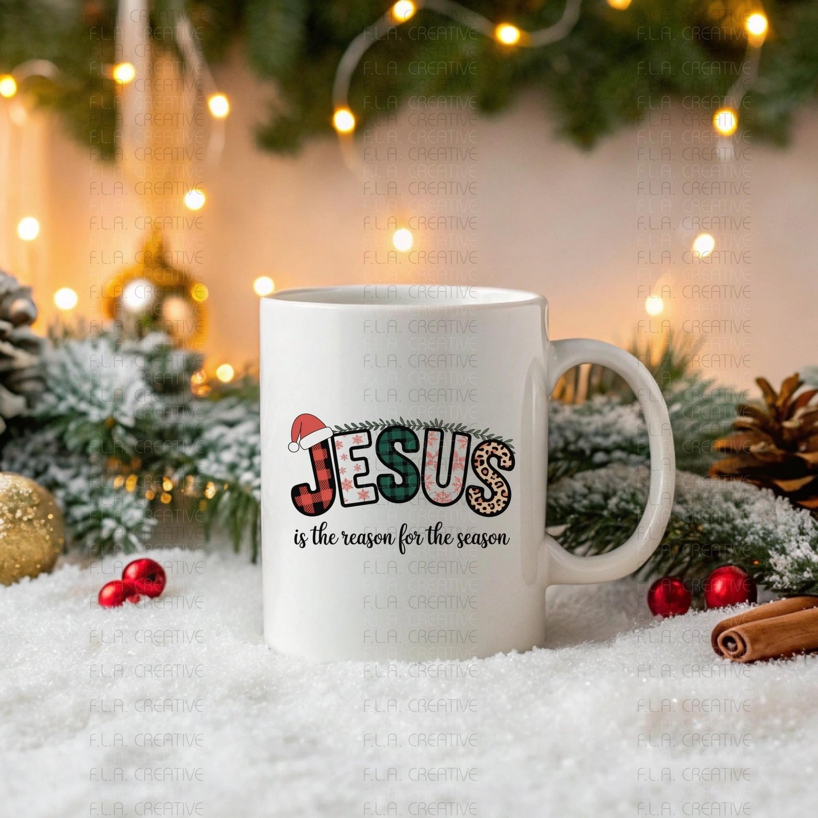 Jesus is the Reason For the Season PNG (Digital Download) - Image 5