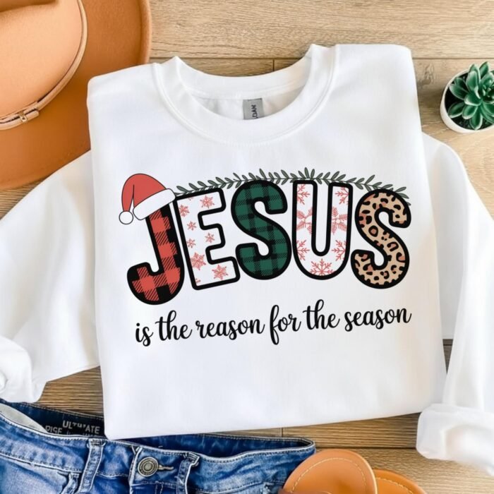 Jesus is the Reason For the Season PNG (Digital Download)