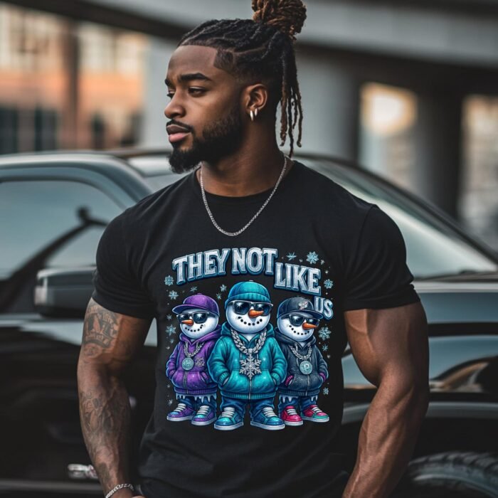 They Not Like Us Urban Snowman PNG | 300 DPI Sublimation (Instant Download)