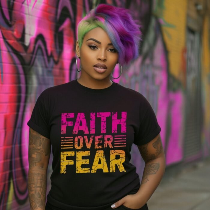Alternative view of Faith Over Fear PNG Bundle, Christian Sublimation Designs (Digital Download)