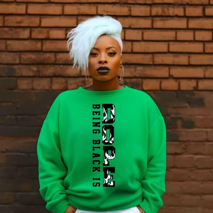 Being Black Is Dope PNG (Digital Download)