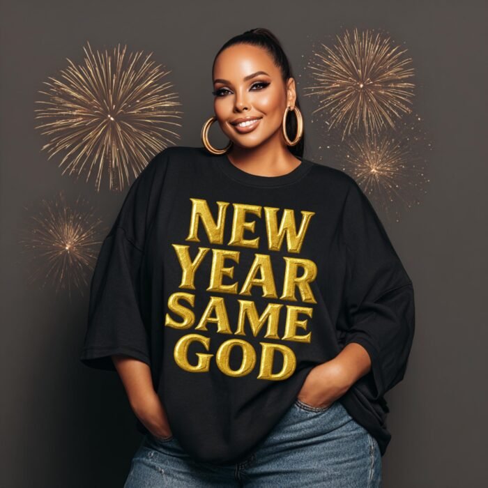 New Year Same God PNG, Christian New Year Shirt Design, Faith Quote Graphic, Religious Sublimation, DTF Print File, Instant Digital Download
