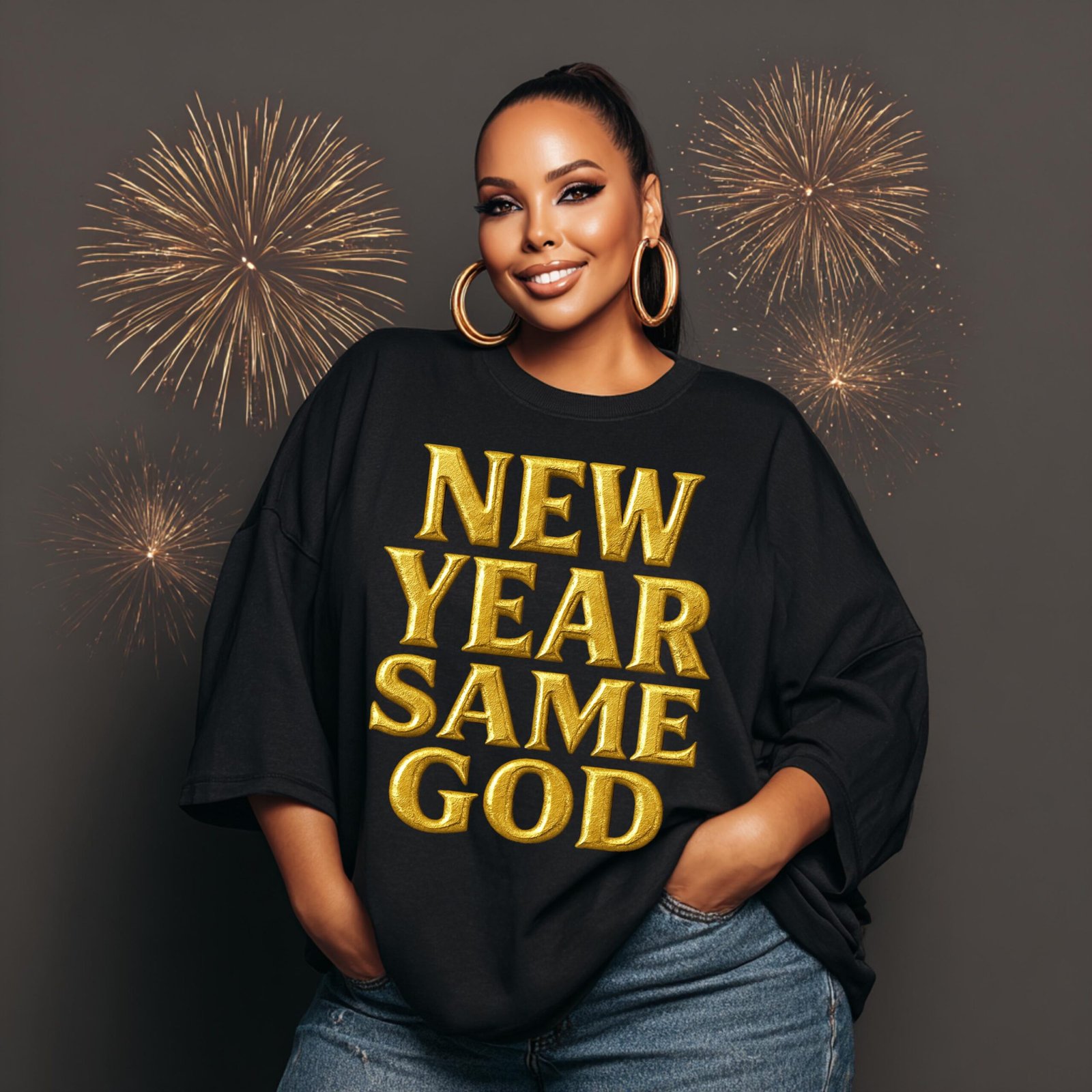 New Year Same God PNG, Christian New Year Shirt Design, Faith Quote Graphic, Religious Sublimation, DTF Print File, Instant Digital Download