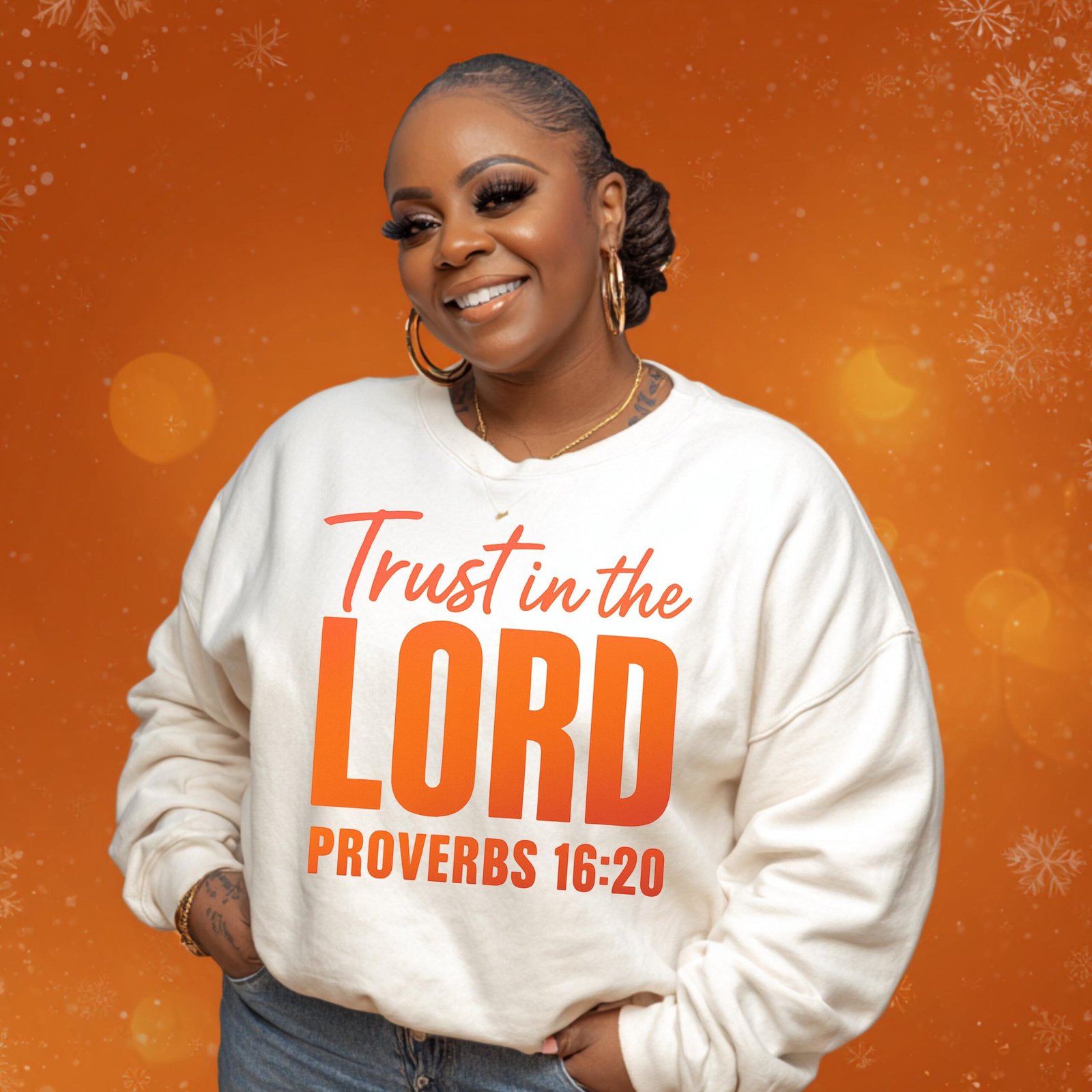 Trust in the Lord Proverbs 16:20 PNG | Christian Bible Verse Shirt Design | Scripture Faith Quote Sublimation | Instant Digital Download