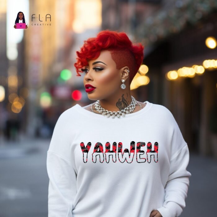 YAHWEH Red Camo PNG | Christian Camo Sublimation Design | Faith Military Style Print for Shirts | Instant Digital Download PNG