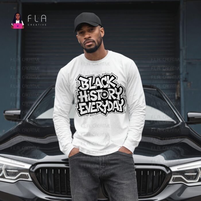 Black History Everyday PNG, Black Pride Shirt Design, Afrocentric Sublimation PNG