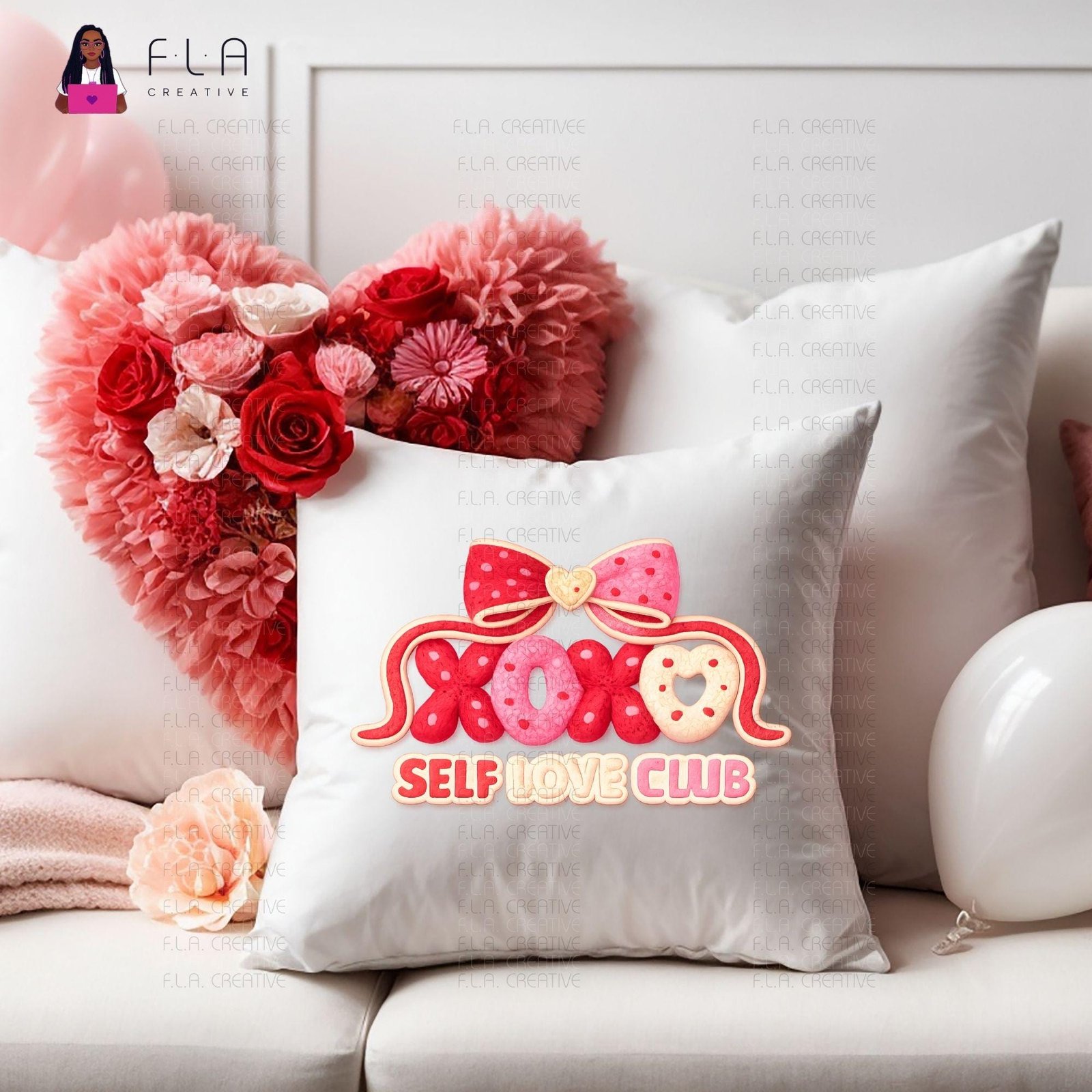 Cute XOXO Cookie Valentine's Day PNG (Instant Download) - Image 2