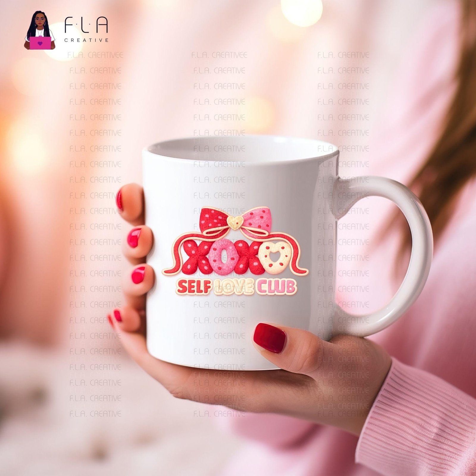 Cute XOXO Cookie Valentine's Day PNG (Instant Download) - Image 3