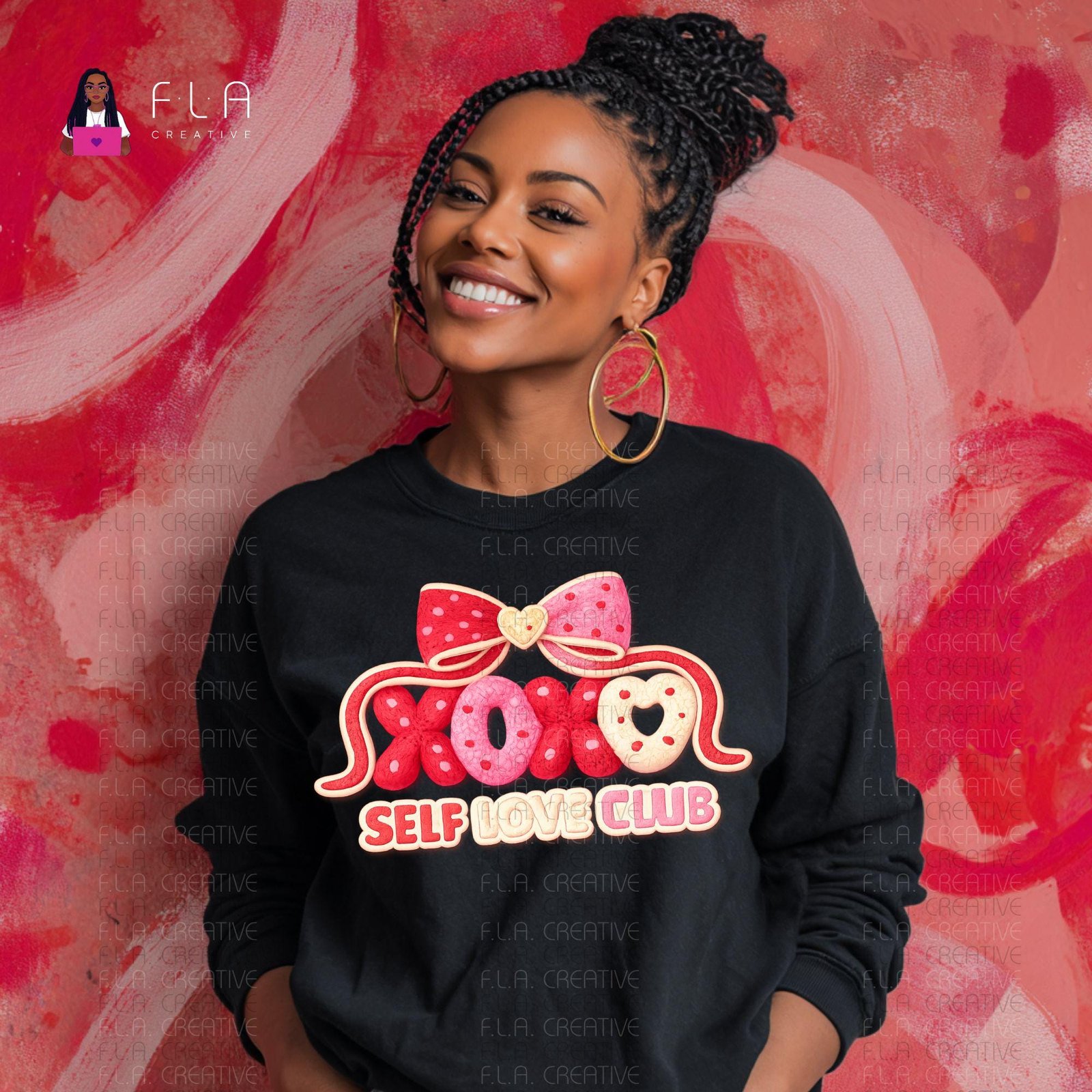 Cute XOXO Cookie Valentine's Day PNG (Instant Download)