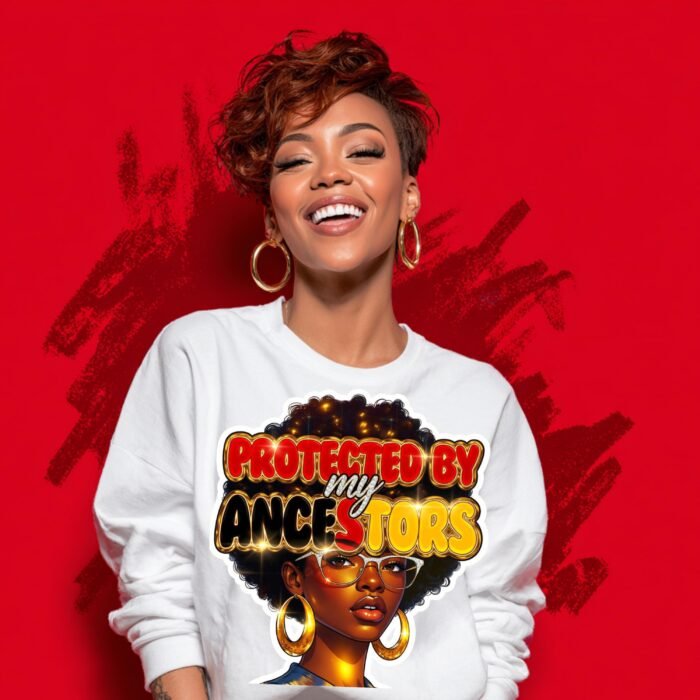 Protected By My Ancestors: Afrocentric Melanin Art (Instant Download)