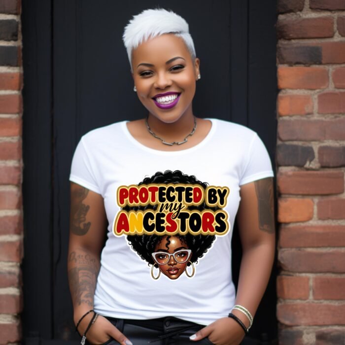 Protected By My Ancestors: Afrocentric Melanin Art  (Instant Download)