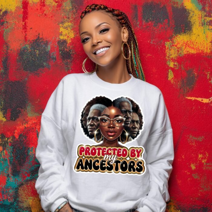 Protected By My Ancestors: Afrocentric Melanin Art (Instant Download)