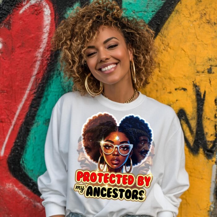 Protected By My Ancestors: Afrocentric Melanin Art  (Instant Download)